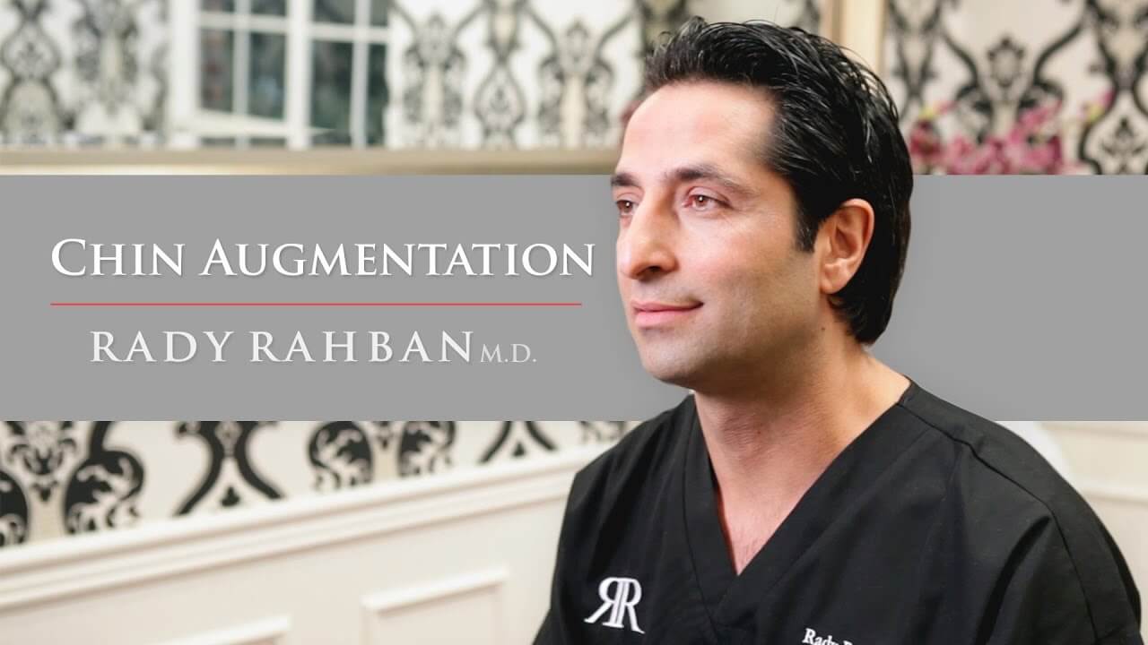 Video of Dr. Rahban talking about his approach to Chin Augmentation