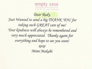 Patient Thank You Card 5..